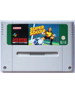 Jeu Super soccer pour Super Nintendo