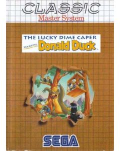 Jeu The Lucky Dime Caper starring Donald Duck - Classic sur Master System