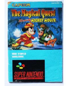 The Magical Quest Starring Mickey Mouse - notice sur Super nintendo