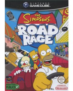 Jeu The Simpsons - Road Rage (anglais) pour Gamecube