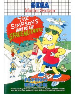 Jeu The Simpsons : Bart vs. the Space Mutants pour Master System