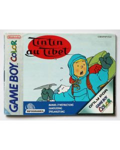 Tintin au Tibet - notice sur Game boy color