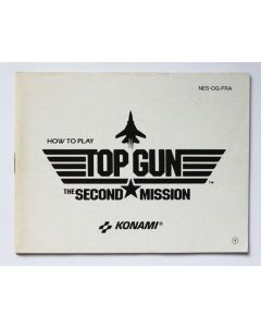 Top Gun The Second Mission - notice sur Nintendo NES