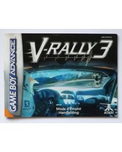 V-Rally 3 - notice sur Game Boy advance