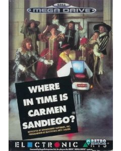 Jeu Where In Time Is Carmen Sandiego pour Megadrive