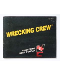 Wrecking Crew - notice sur Nintendo NES