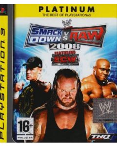 Jeu WWE SmackDown vs Raw 2008 - Platinum pour PS3