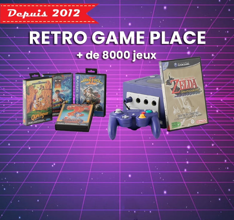 Boutique Retrogaming, Vente jeux vidéos et Consoles Retro occasion - Retro  Game Place